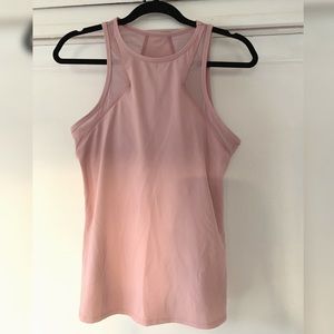 Fabletics Sleeveless Blush Pink Workout Top
